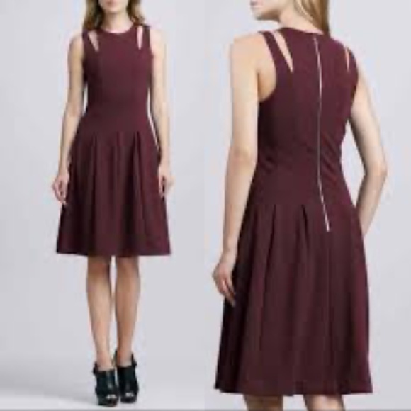 Rebecca Taylor
Bordeaux Wine Peeping Out Cutout Detail Cocktail Dress - Picture 6 of 6